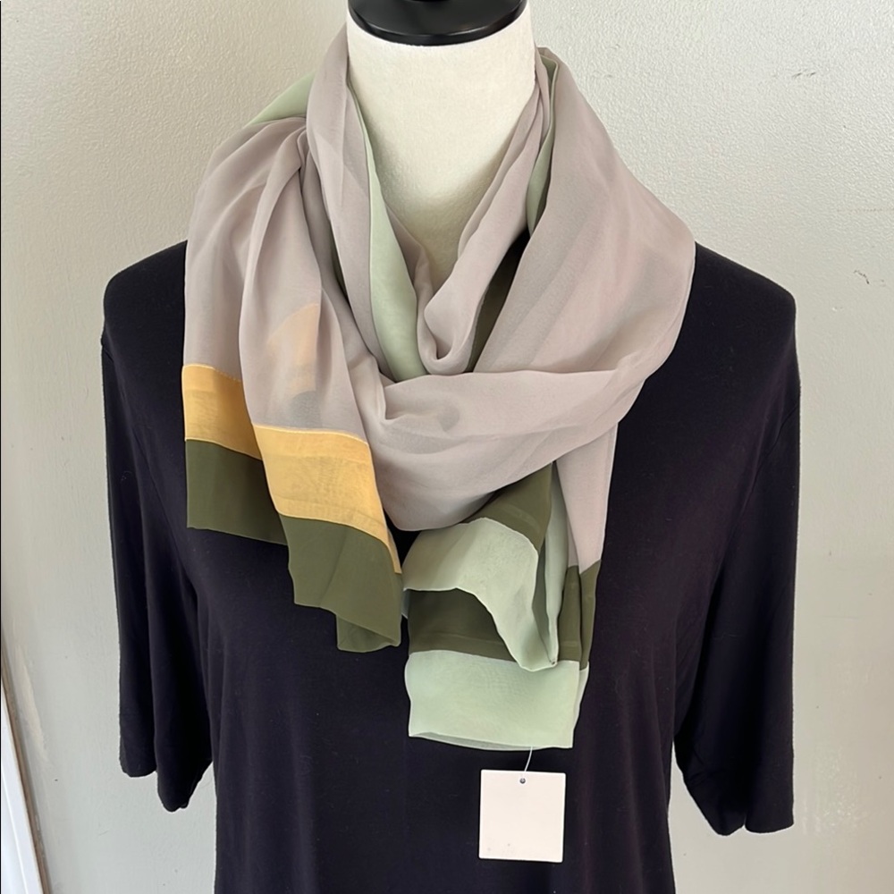 Glint Multi Color Framed Shall/Scarf